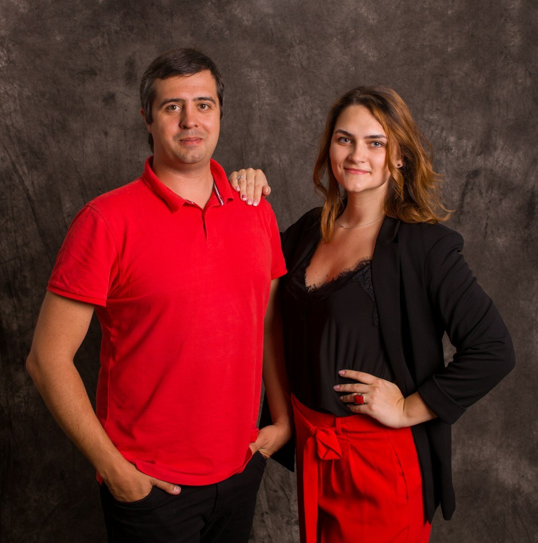 Professional Slovenian woman with dark hair business portrait