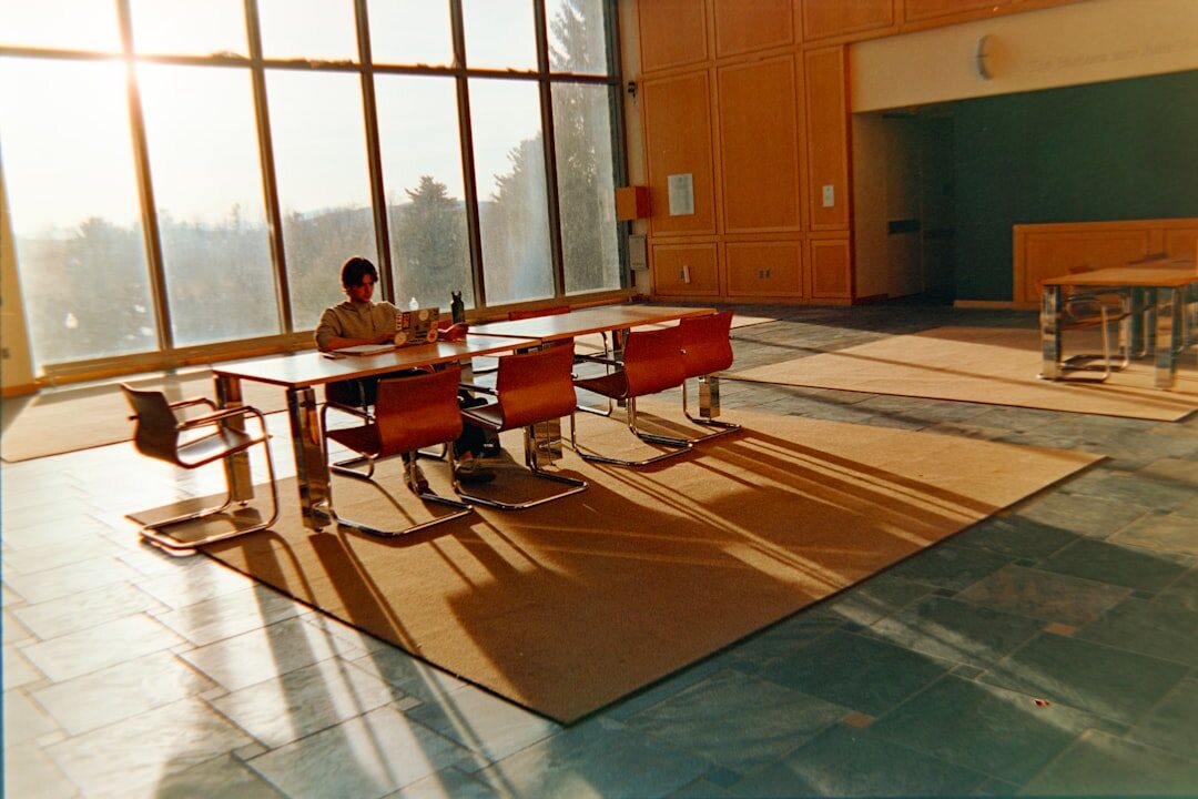 Panel discussion with multiple experts seated at a long table
